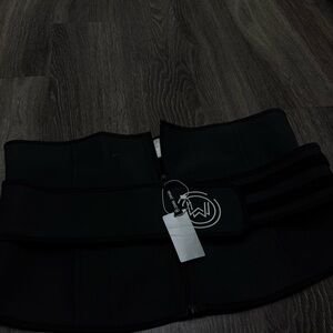Black Waist Trainer with Logo